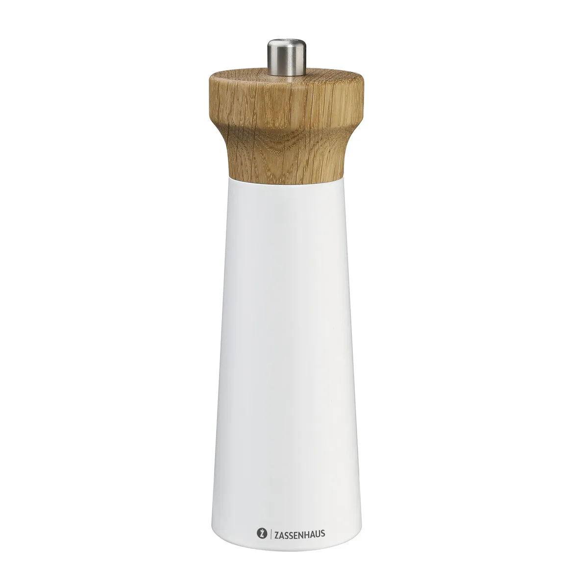Pfeffermühle WESTERLAND 18 cm weiß/Eiche