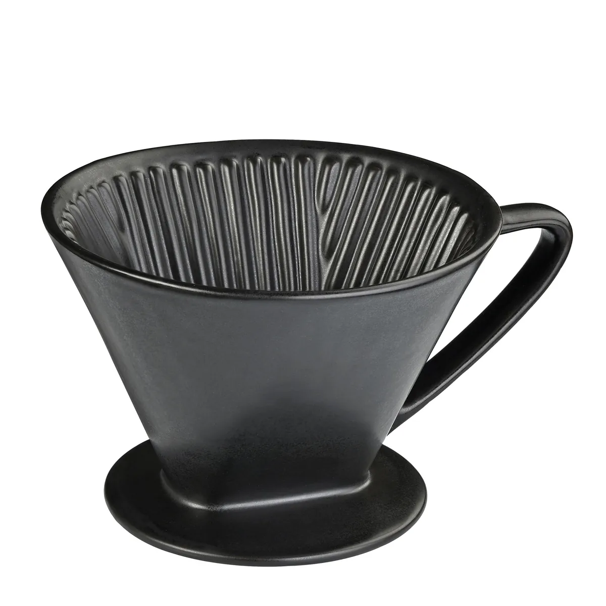 Kaffeefilter Gr. 4 schwarz matt