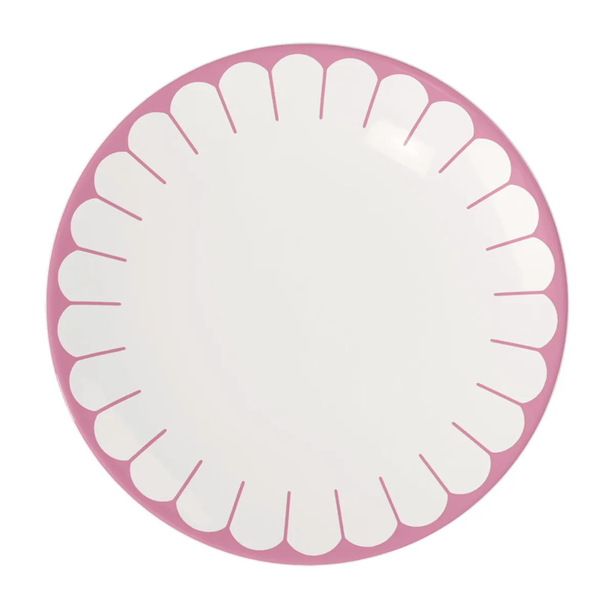 Speiseteller Fleur, Pink 26,6cm