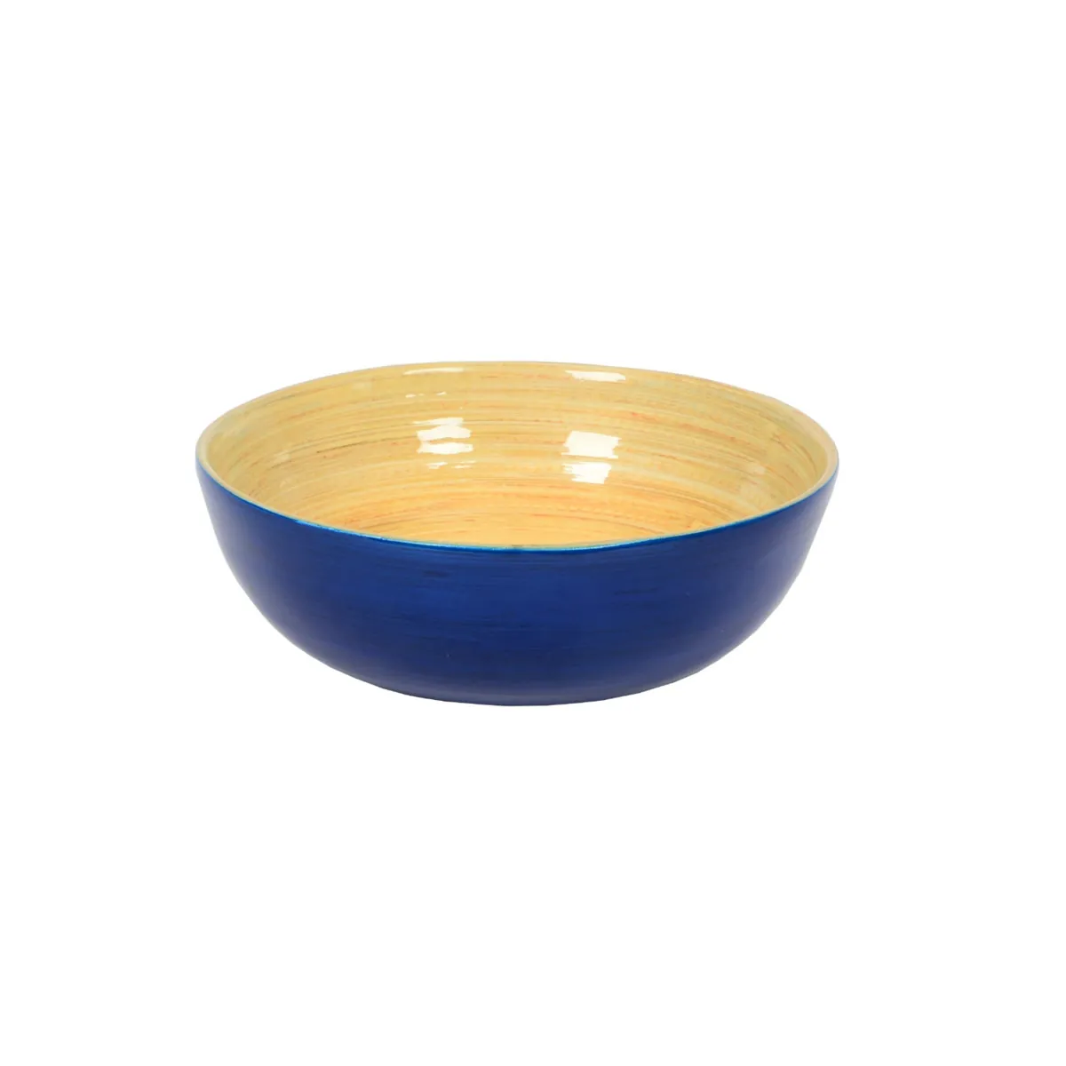 Schüssel 15x5cm flach Blau
