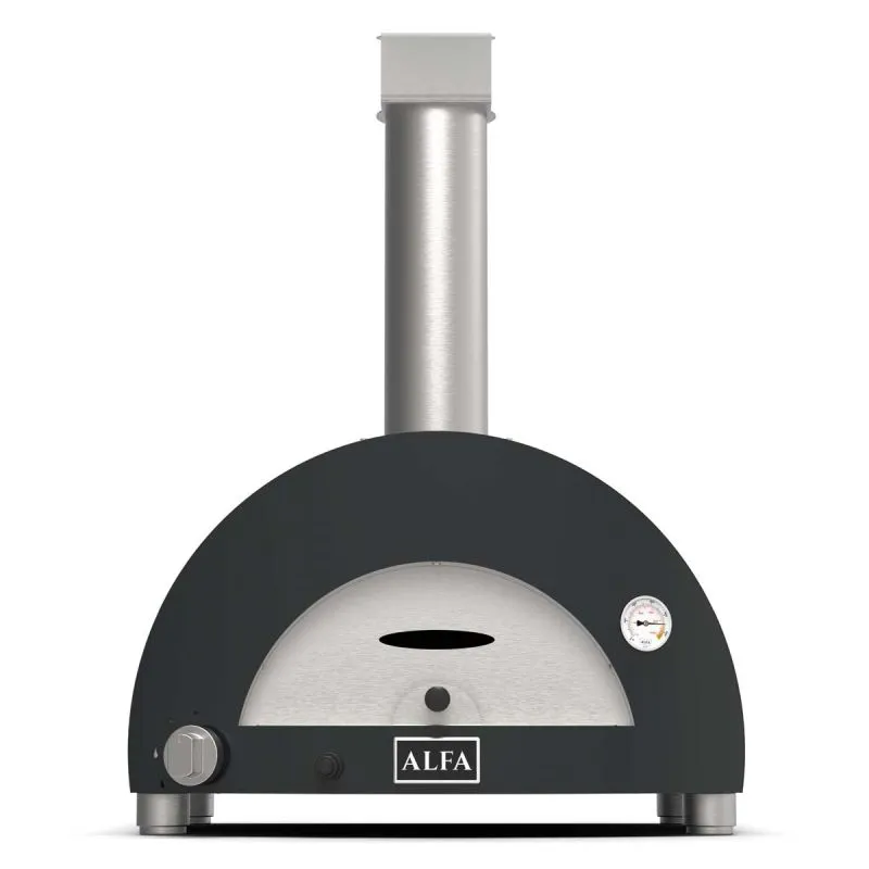 Moderno 1 Pizza Gas Schiefer Grau