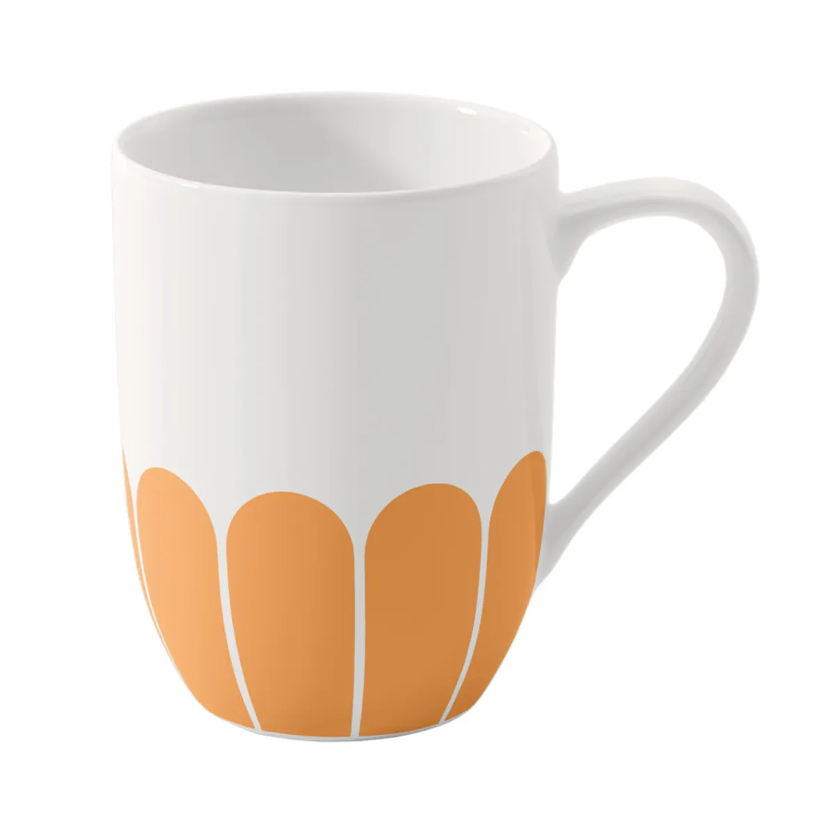 Henkelbecher Fleur, Gelb 290ml