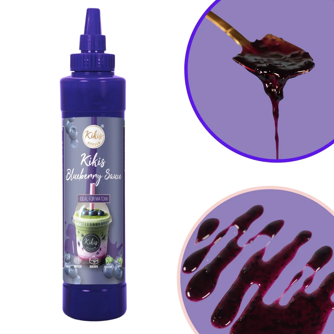 Kikis Blueberrysauce - Ideal für Matcha und Desserts