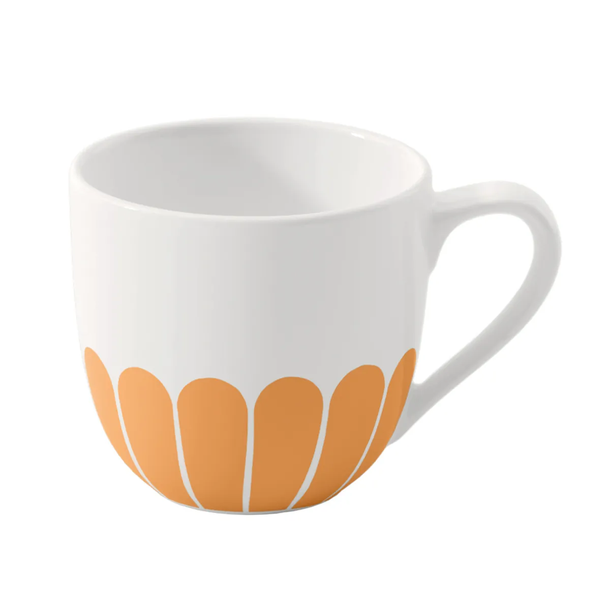Espressotasse Fleur, Gelb 70ml