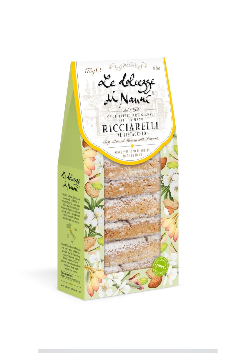Pistazien-Ricciarelli – Toskanisches Dolcetto mit Mandeln