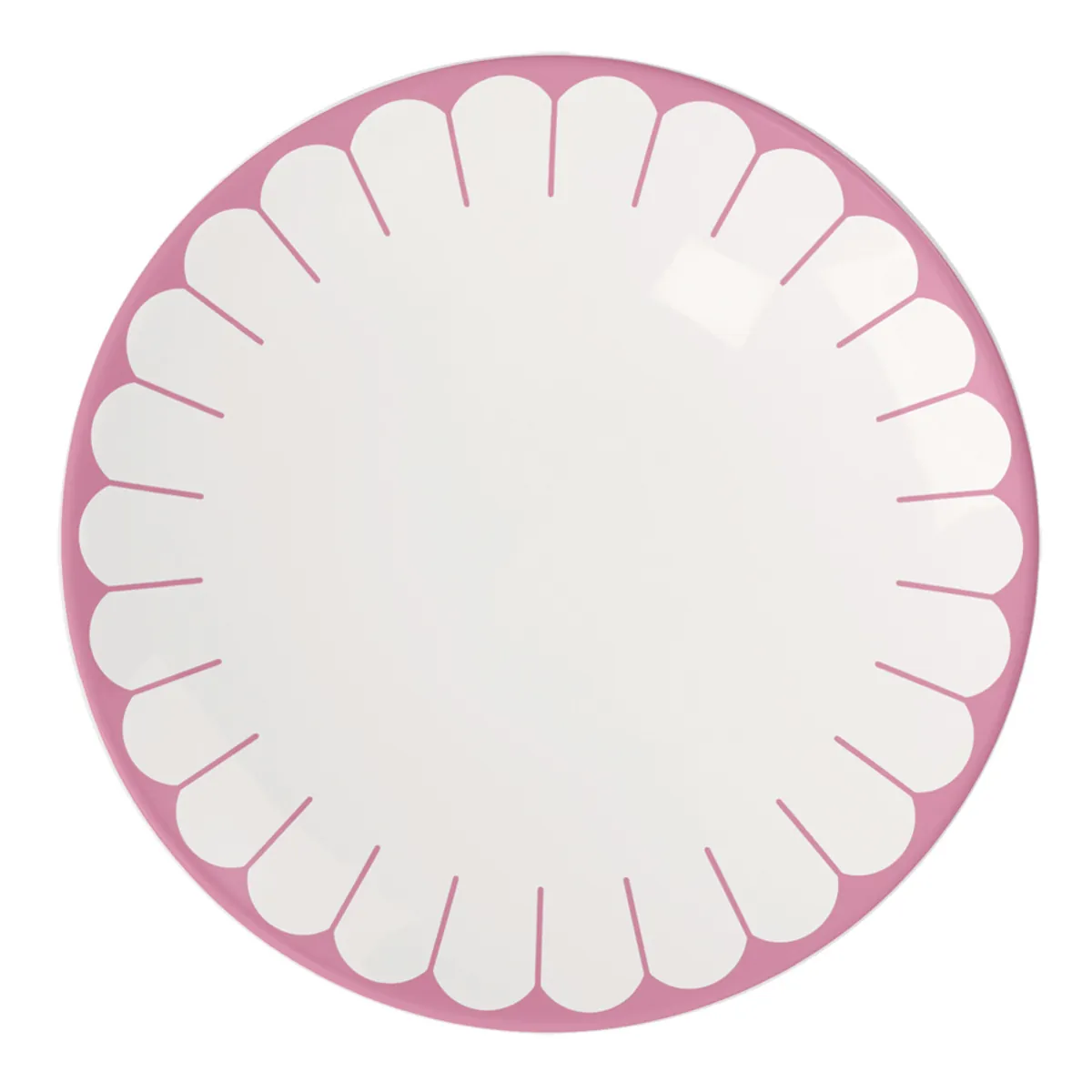 Frühstücks-/ Dessertteller Fleur, Pink 21,2cm