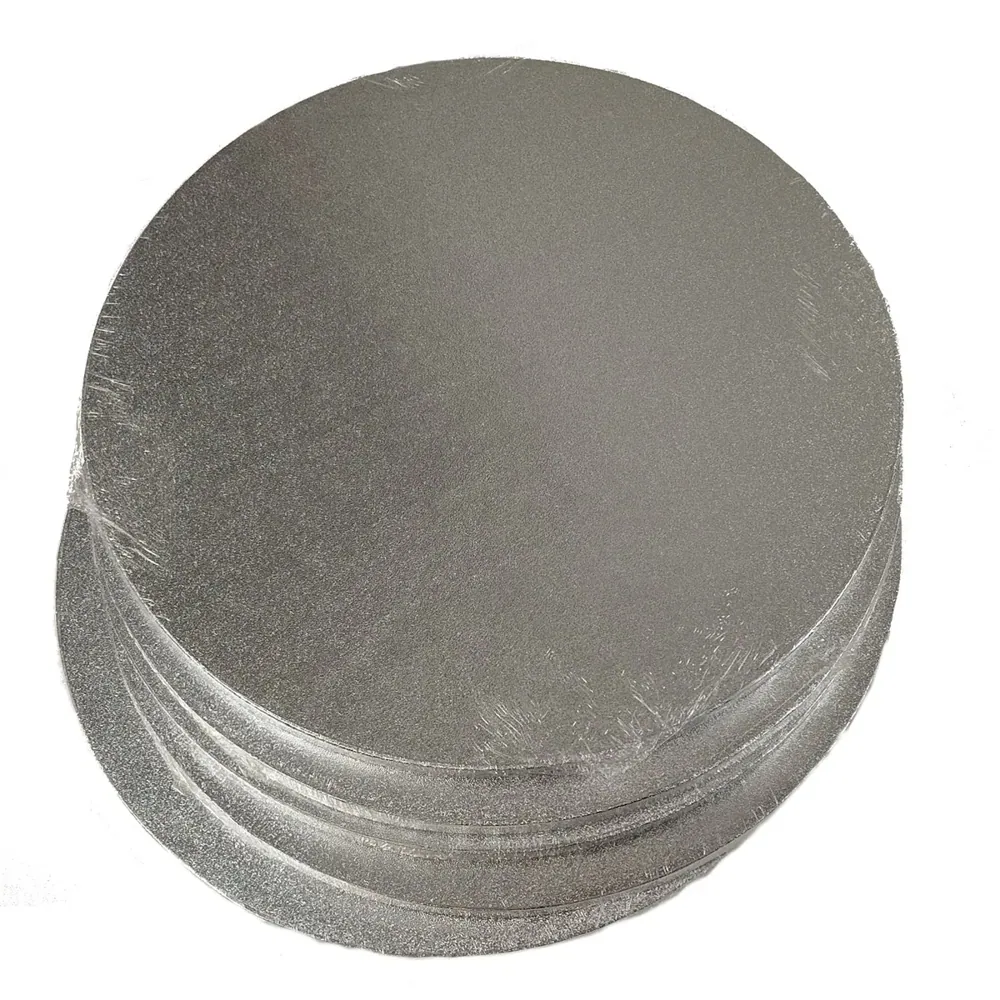 5x Cakeboards 35cm 12mm Stärke silber