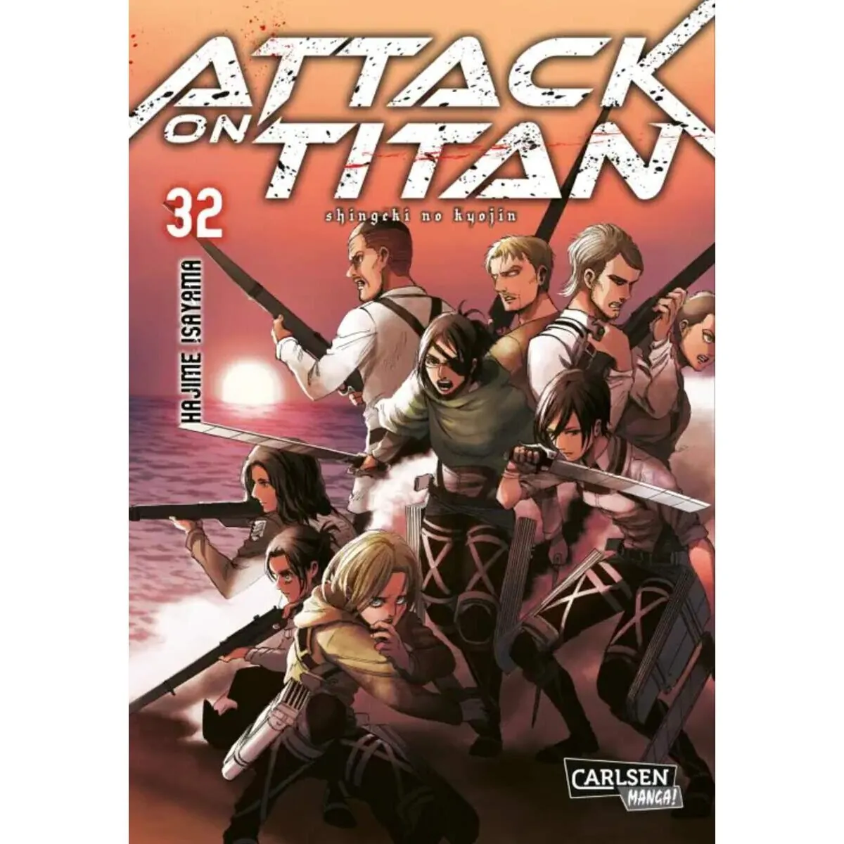 Carlsen Verlag Attack on Titan 32 von Hajime Isayama