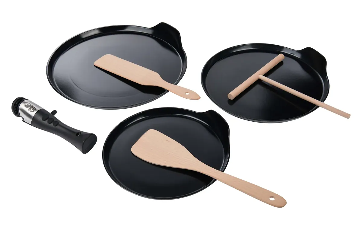 Crepes Pfannen-Set 7-teilig