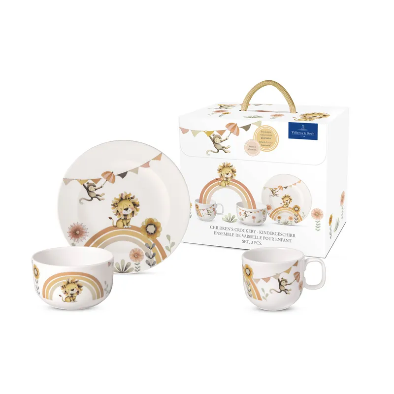 Villeroy & Boch Roar like a Lion Kindergeschirr Set 3tlg