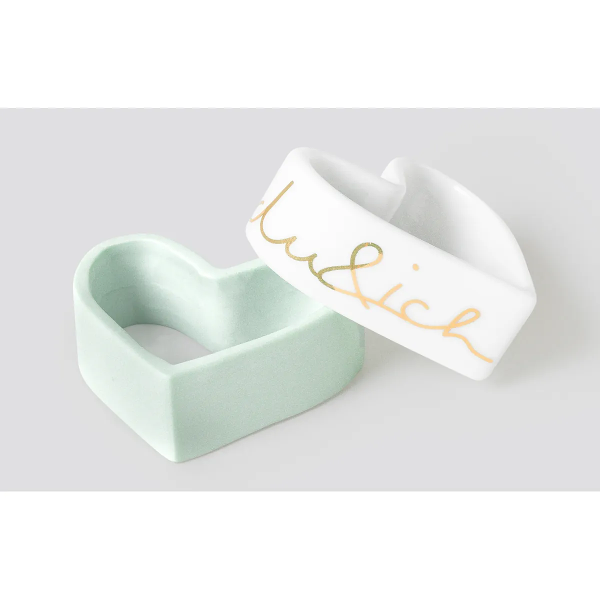 Serviettenringe Set Du & Ich 4,5x4x1,5cm