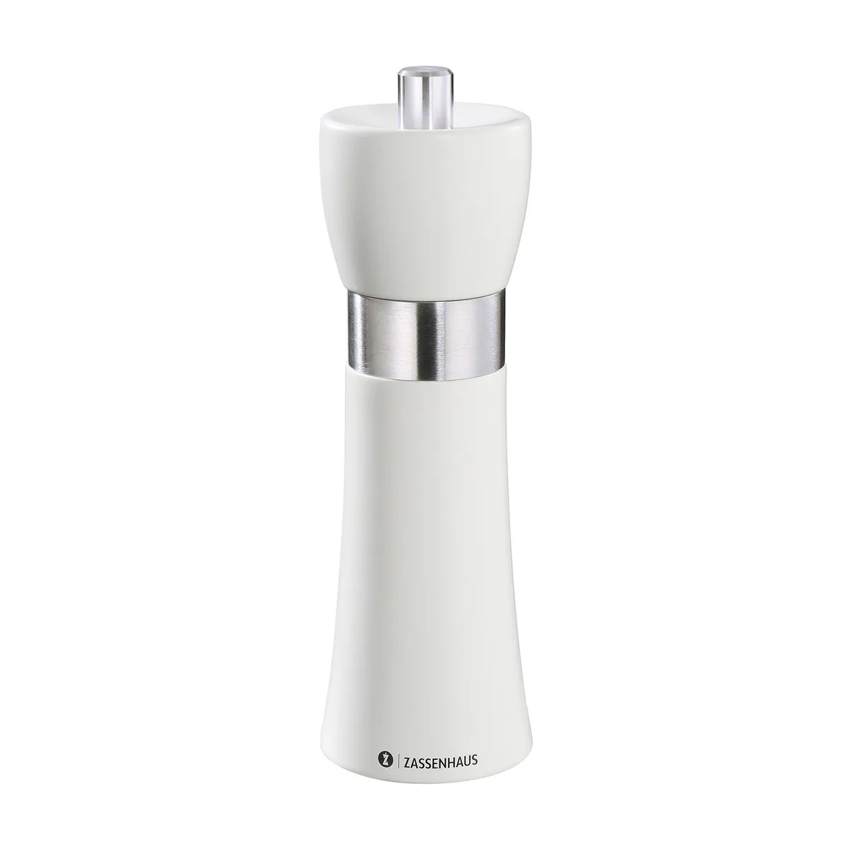 Pfeffermühle HAMBURG 18 cm weiß