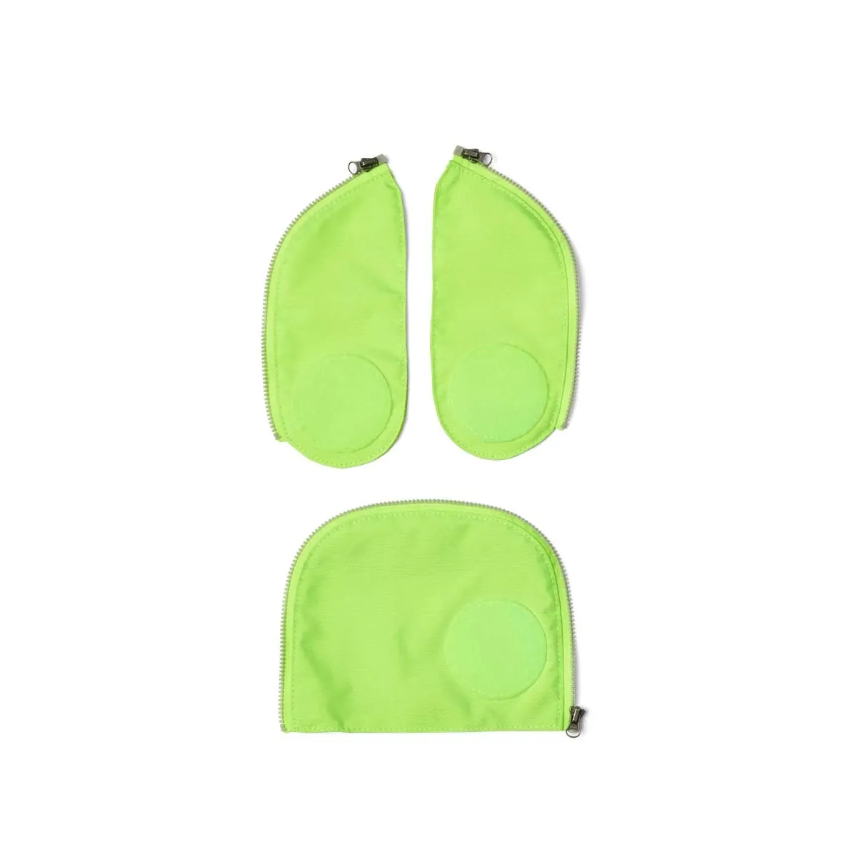 ergobag PACK Sicherheitsset Fluo-Zip Set, Grün