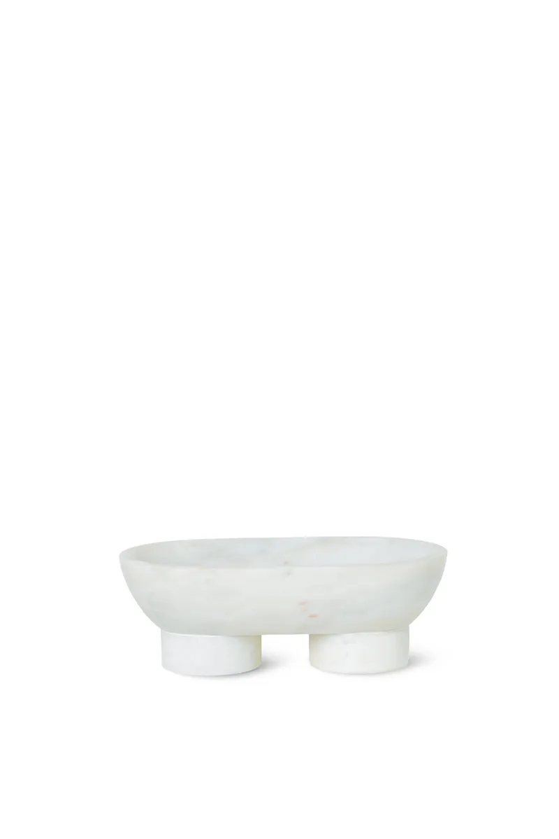 ALZA Schale oval Marmor