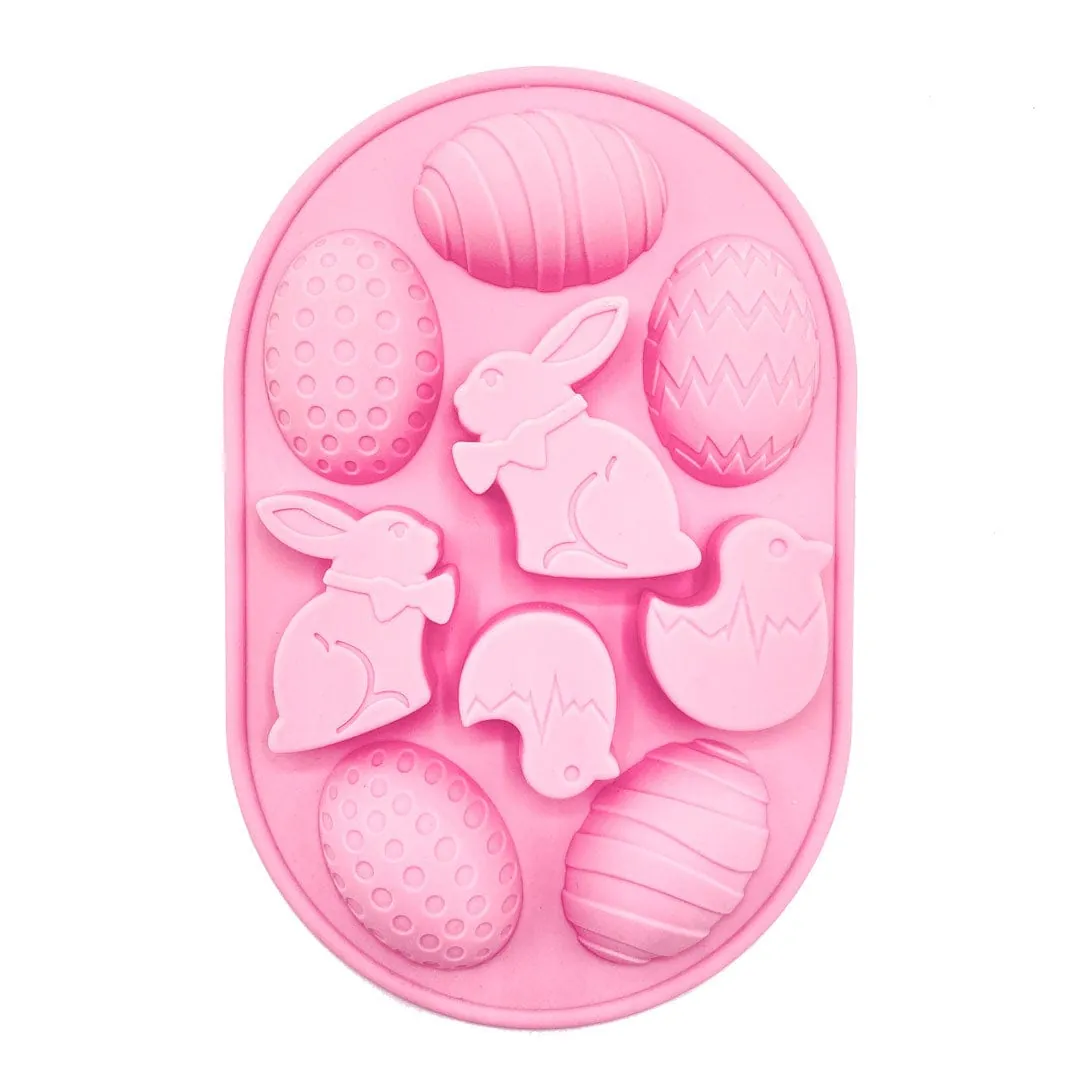 Silikonform Happy Easter