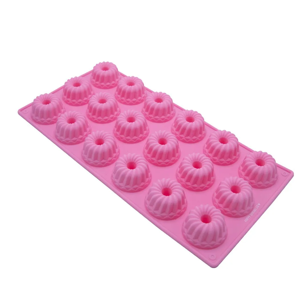 Silikonform Mini Gugelhupf