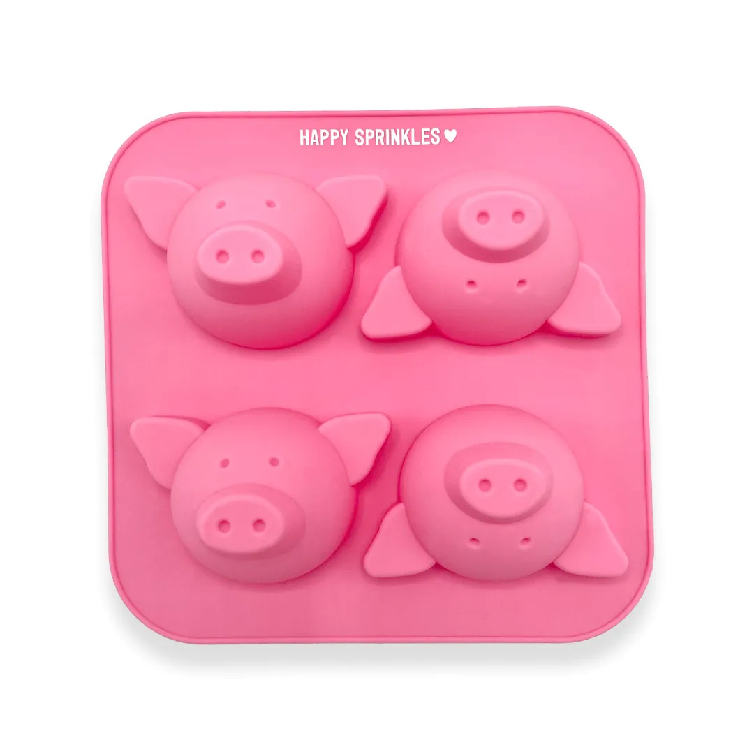 Silikonform Schweinchen