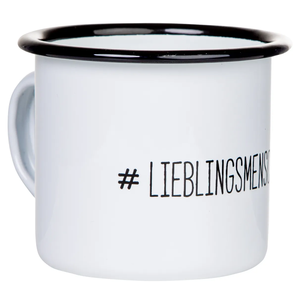 #LIEBLINGSMENSCH Emaillebecher