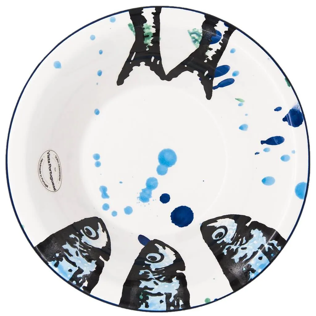 Vista Portuguese Wet Painting Bowl/Schale L 28,5x13cm