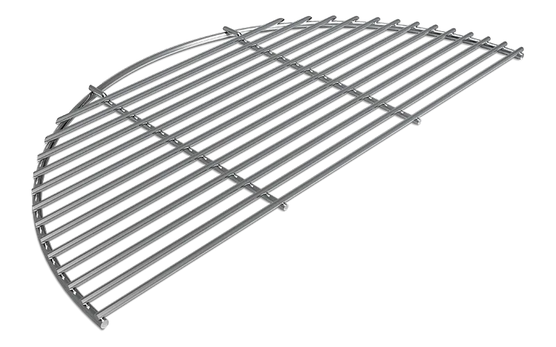 Halbrunder Edelstahlrost Medium