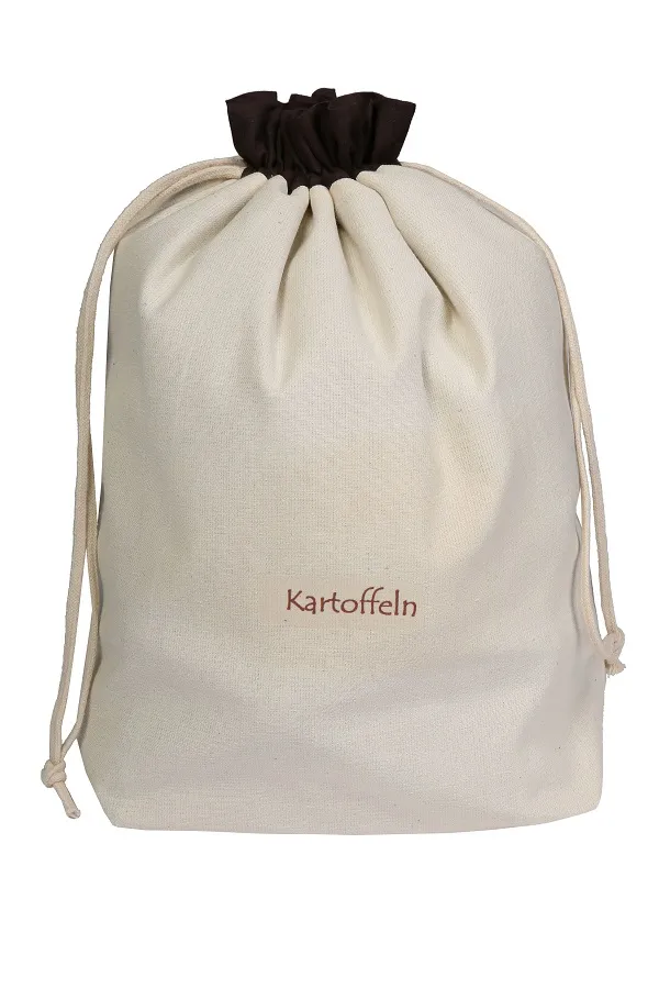 Slowroom Kartoffelbeutel aus atmungsaktiver Baumwolle