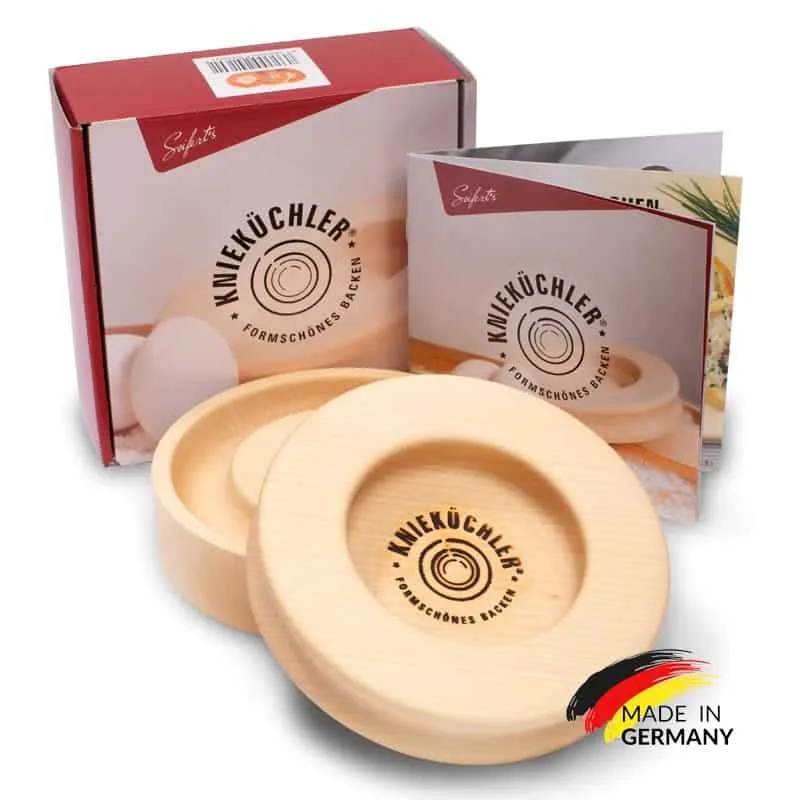 KnieKüchler®️, So bringt man Knie-Küchlein in Form. Auch zum Backen formschöner Quarknester, knuspriger Pizzafladen…..