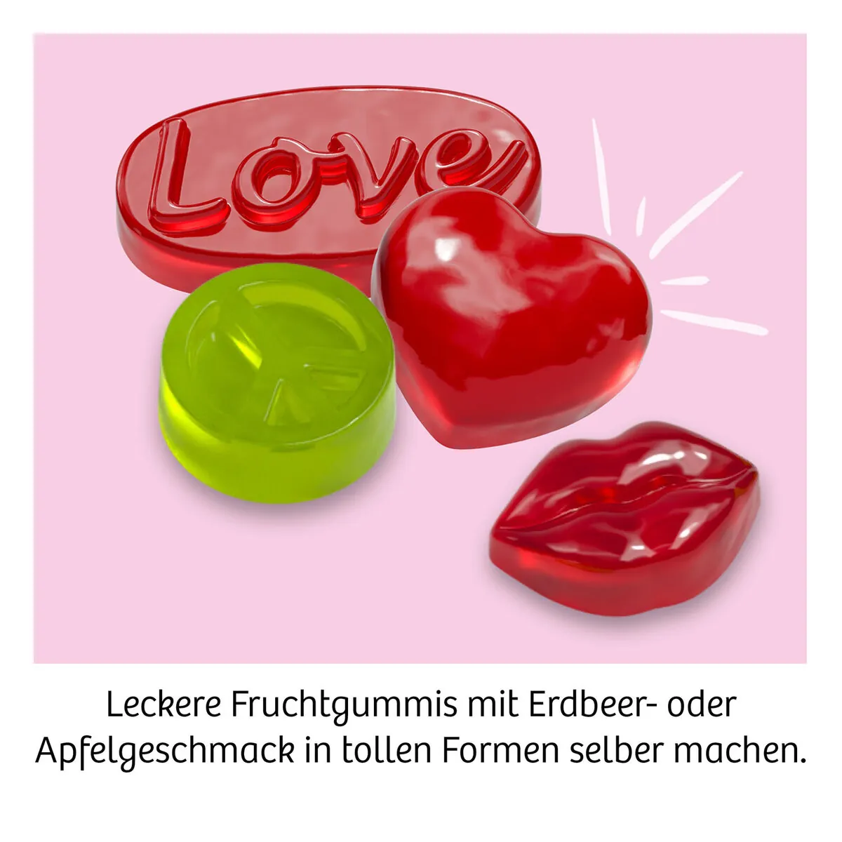 KOSMOS Fun Science Fruchtgummi-Labor Love & Hearts