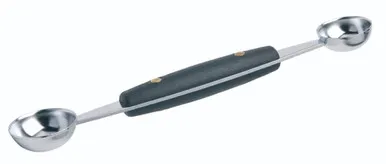 Doppelter Kugelausstecher, Edelstahl, 24 mm / 30 mm