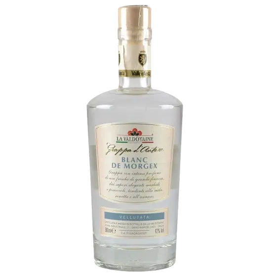 La Valdotaine Grappa Blanc de Morgex