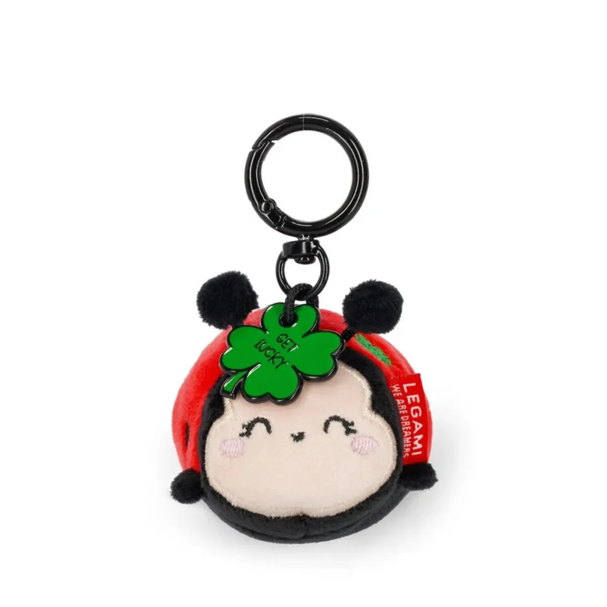 Legami Ladybug Plush Schlüsselanhänger – winzig superweich!