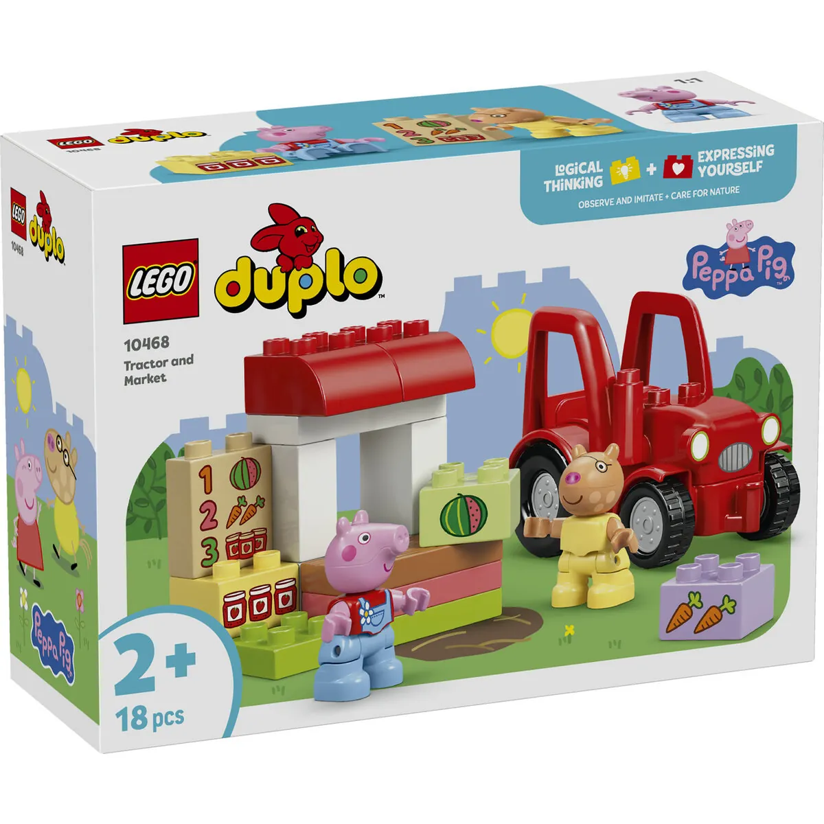 LEGO® DUPLO 10468 Traktor und Marktstand