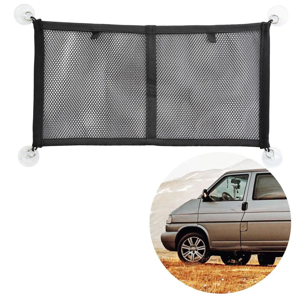 040 Parts Aufbewahrungs-Netz für große Fenster von VW T7 T5 T6 Bulli, Multivan