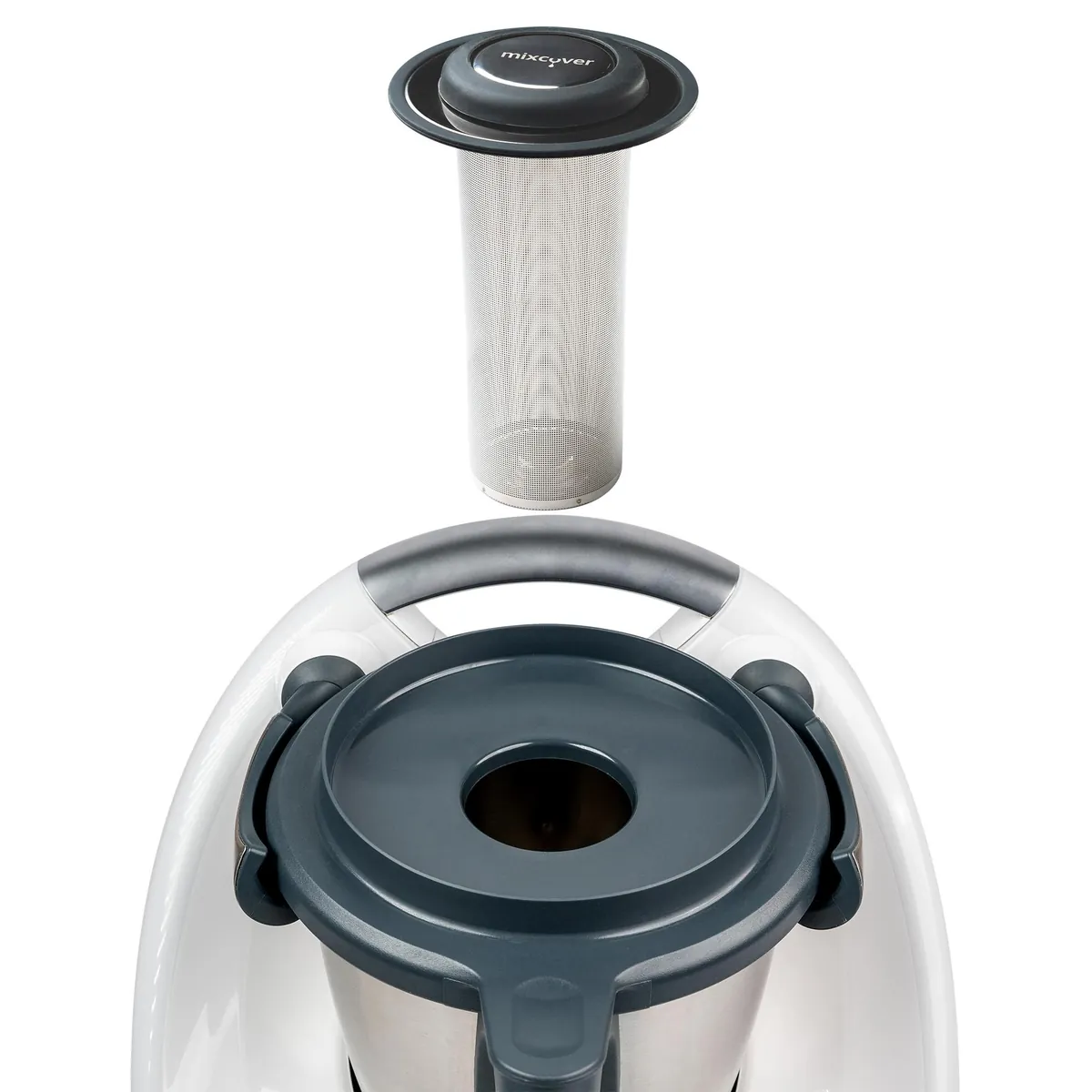 Edelstahl Teesieb/Teefilter passend für Thermomix TM6 / TM5 / TM Friend in Verbindung mit Messerersatz - Weltneuheit! Besser als ein Teeautomat!