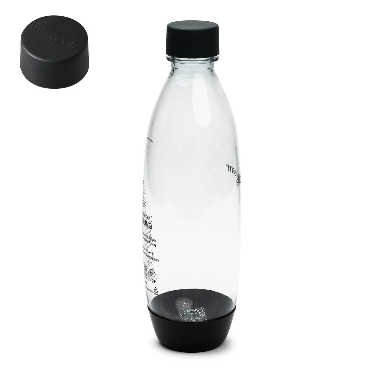 mixcover Ersatzdeckel passend für SodaStream PET Kunstoffflaschen 1er Set