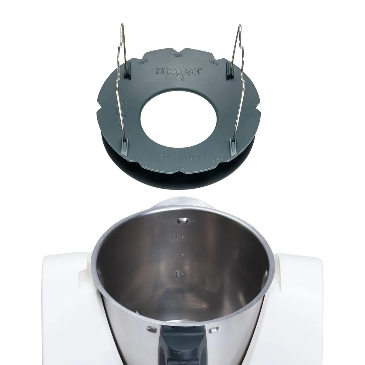 mixcover Mixtopf Verkleinerung für Thermomix TM31 Häcksel Helfer, Pürieren