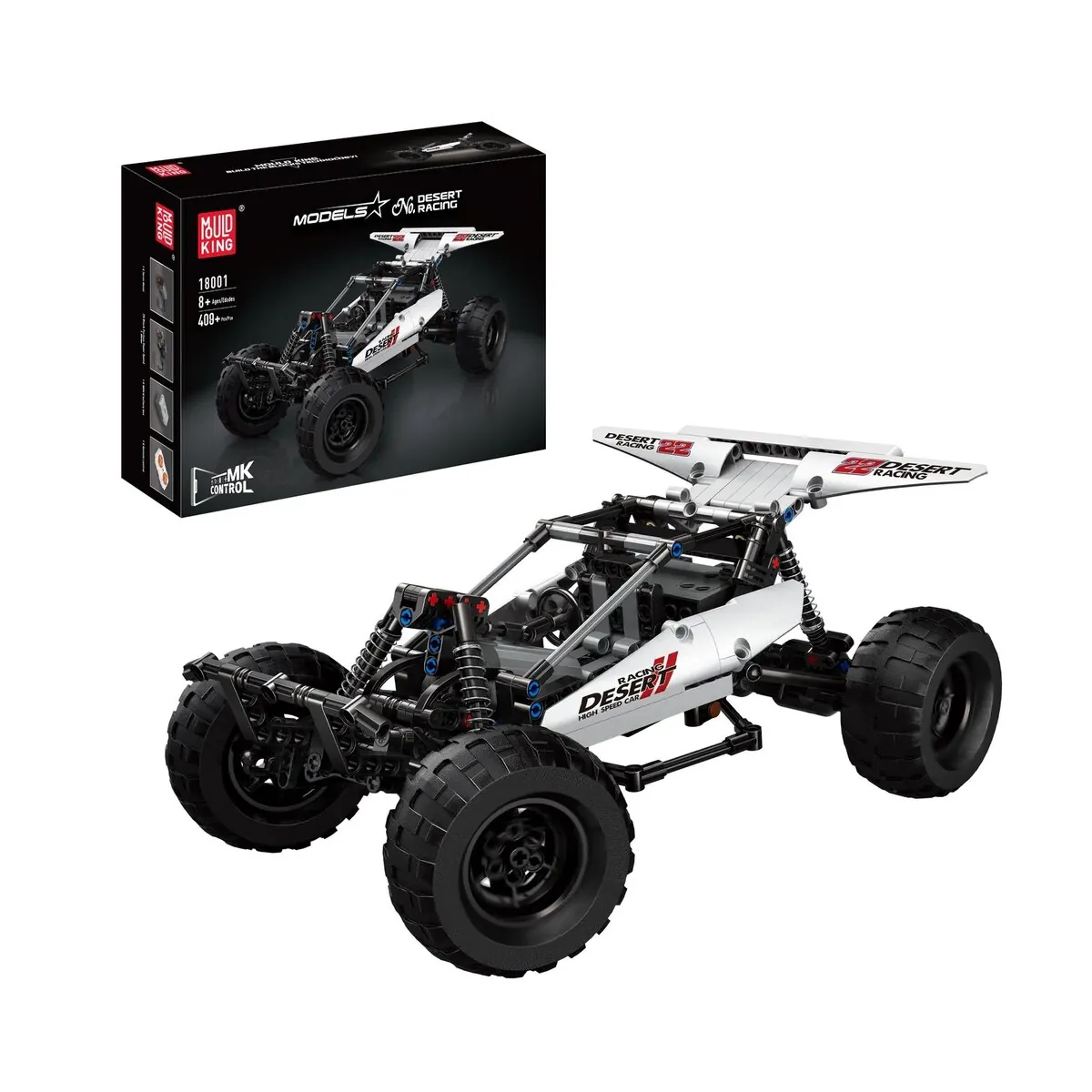 Mould King 18001 – Desert Racing Buggy Ferngesteuerter Modellbausatz