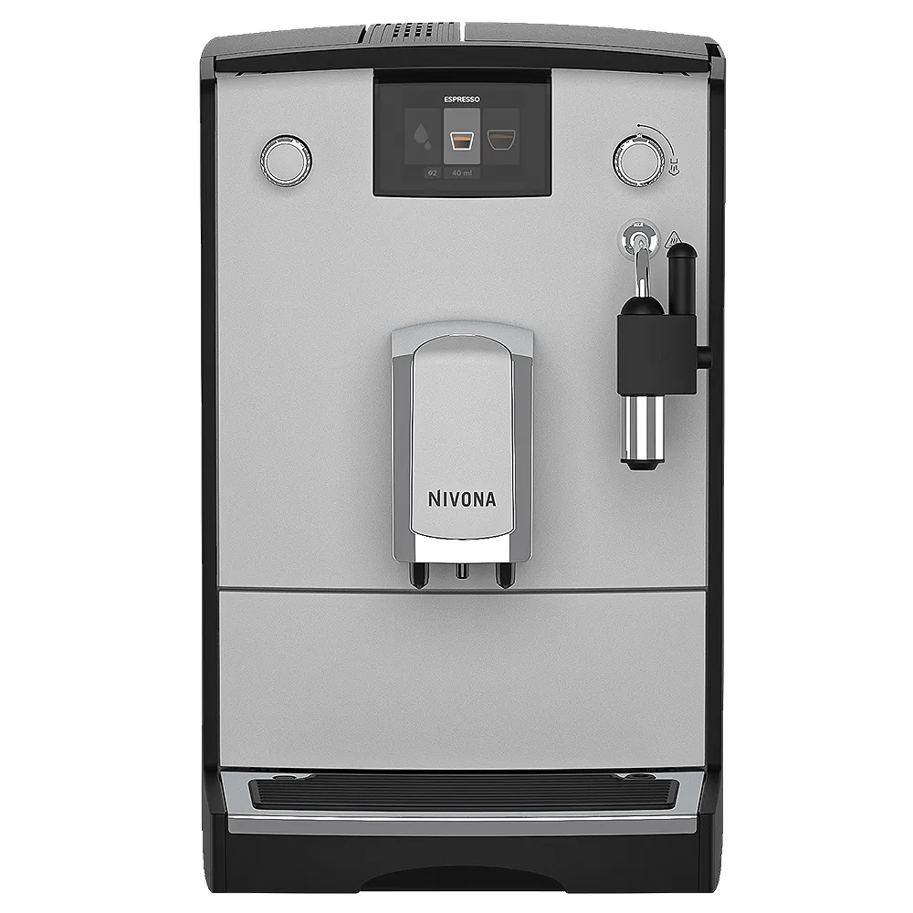 Nivona Kaffeevollautomat CafeRomatica NICR 555 DesignGrau mit Milchaufschäumer