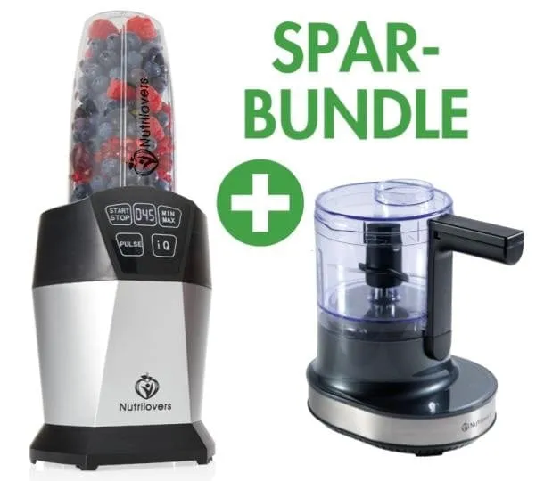 NUTRI-BLENDER & CHOPPER 4D Smoothie Maker & Zerkleinerer | Spar-Bundle