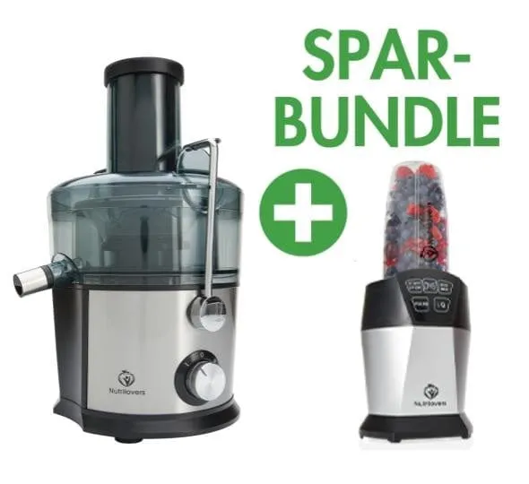 QUICK-JUICER Zentrifugal-Entsafter + NUTRI-BLENDER Smoothie-Maker | Spar-Bundle