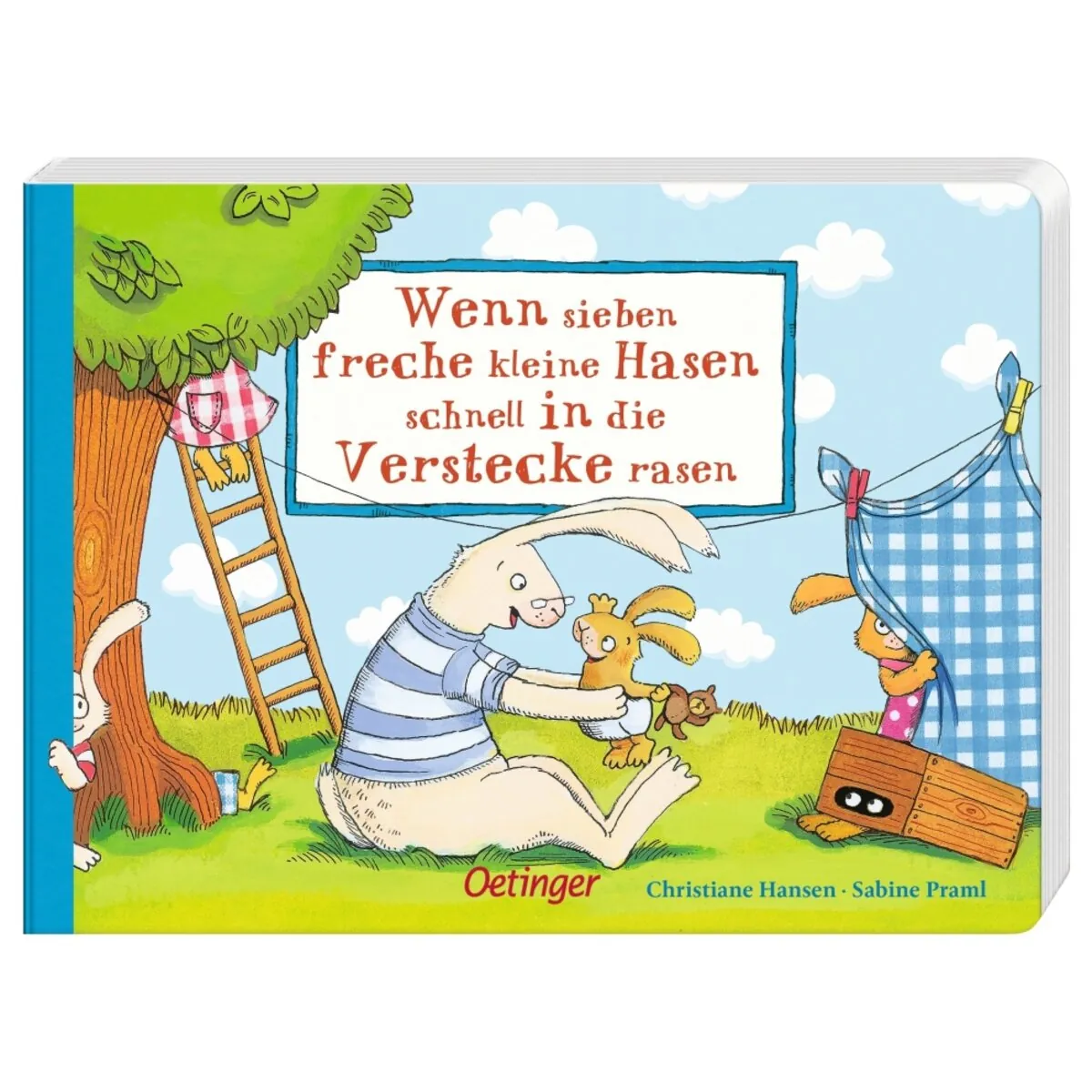 Oetinger Wenn Sieben freche kleine Hasen schnell in die Verstecke rasen