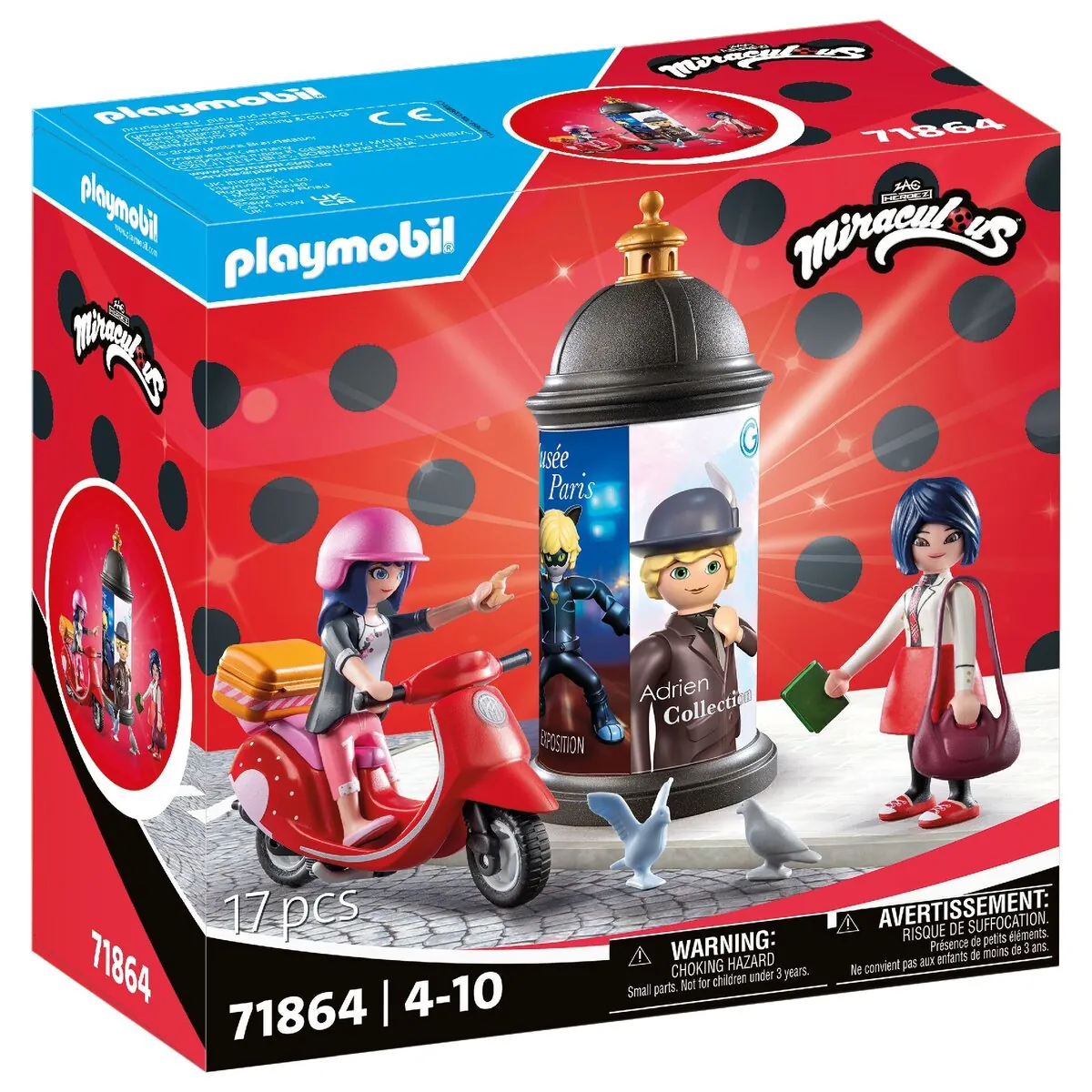 PLAYMOBIL® 71864 Miraculous Rollerfahrt durch Paris