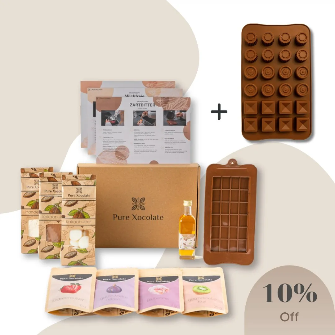 Pralinen selber machen Schokoladen Set