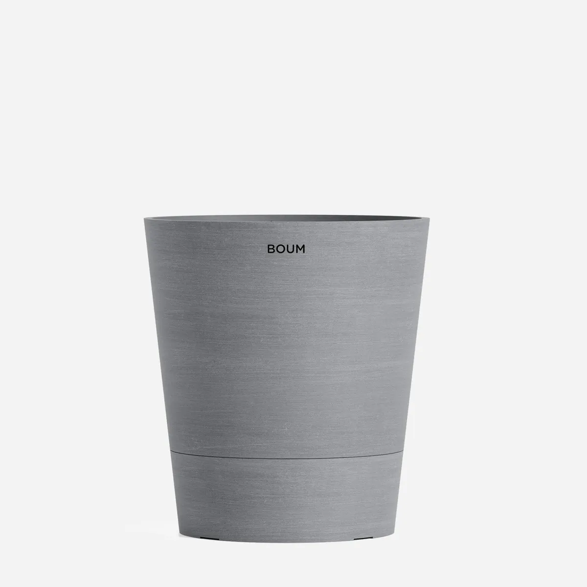 Boum Pflanztopf 15L grau mit innovativem Dochtsystem