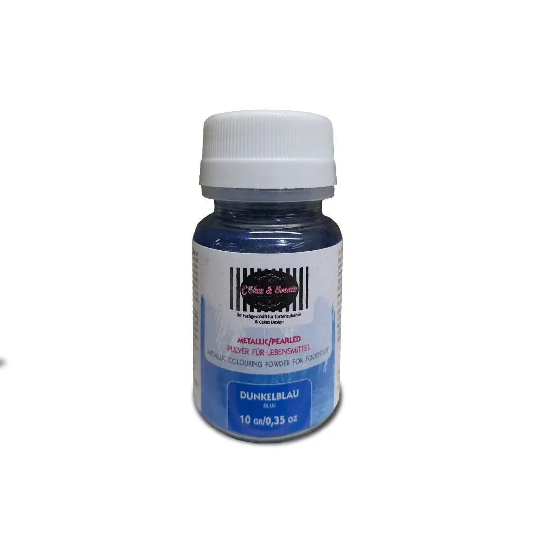 Lebensmittelfarbe pulver 10g Dunkelblau