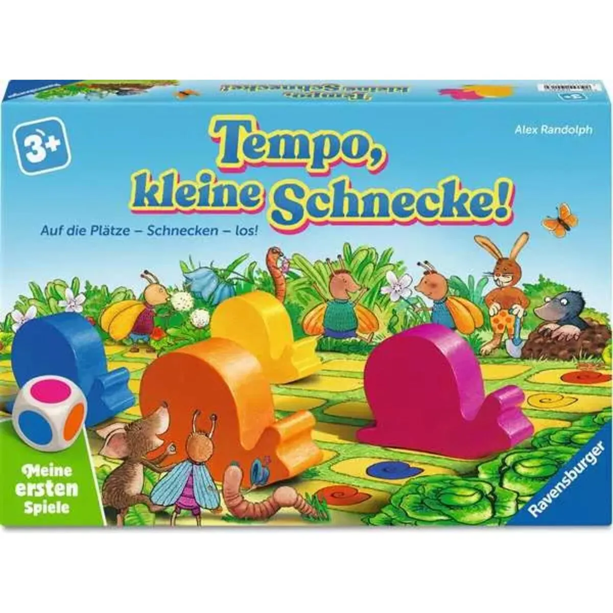 Ravensburger 12010016 Kinderspiele Tempo, kleine Schnecke!