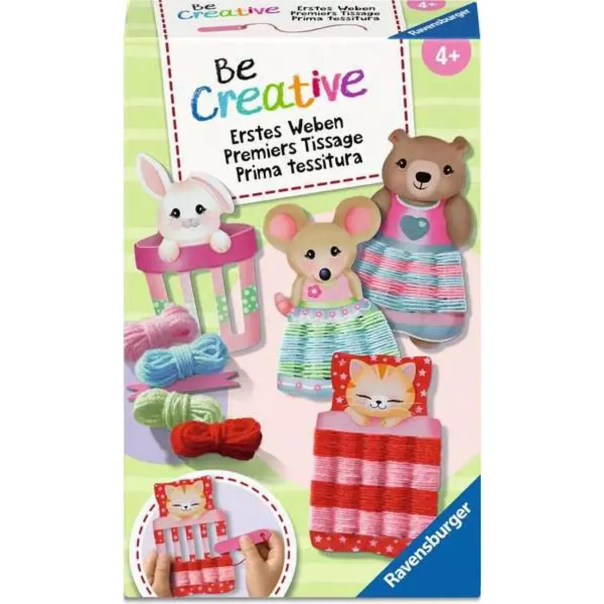 Ravensburger 12028008 Bastelsets BeCreative Mini Erstes Weben