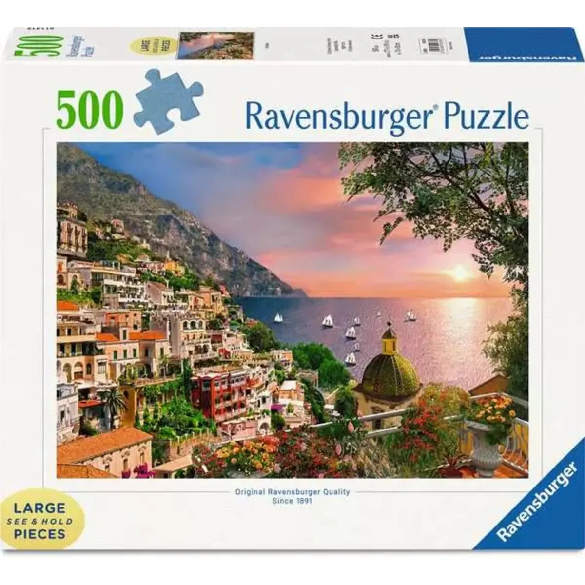 Ravensburger Erwachsenenpuzzle 500 Teile Positano