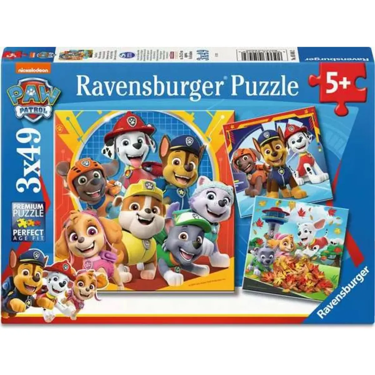 Ravensburger Puzzle 3x49 Teile Paw Patrol