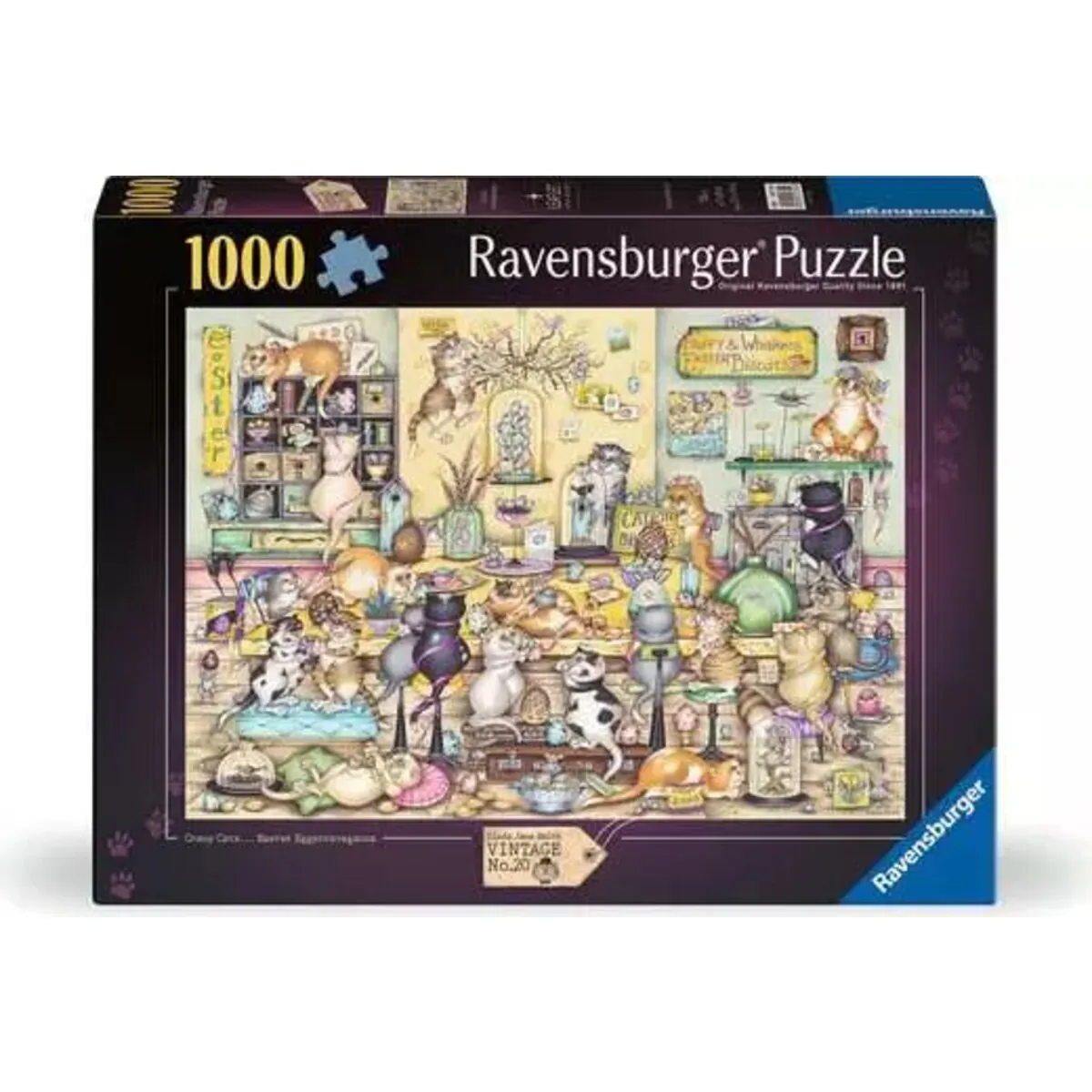Ravensburger Puzzle Crazy Cats, 1000 Teile