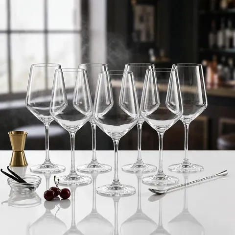 RCR Universum 6-teiliges Weinglas-Set, 550 ml, Klar